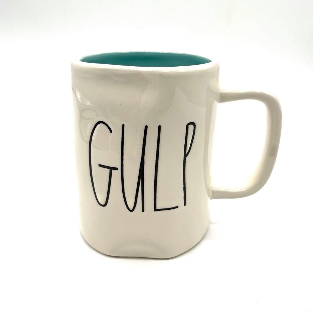 Rae Dunn Mug “GULP” NWT